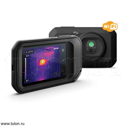 Купить Тепловизор FLIR C3-X Wi-Fi (ФЛИР) отлично подходит для выявление утечек тепла Тепловизор FLIR C3-X Wi-Fi (ФЛИР) - строительный и диагностический тепловизор